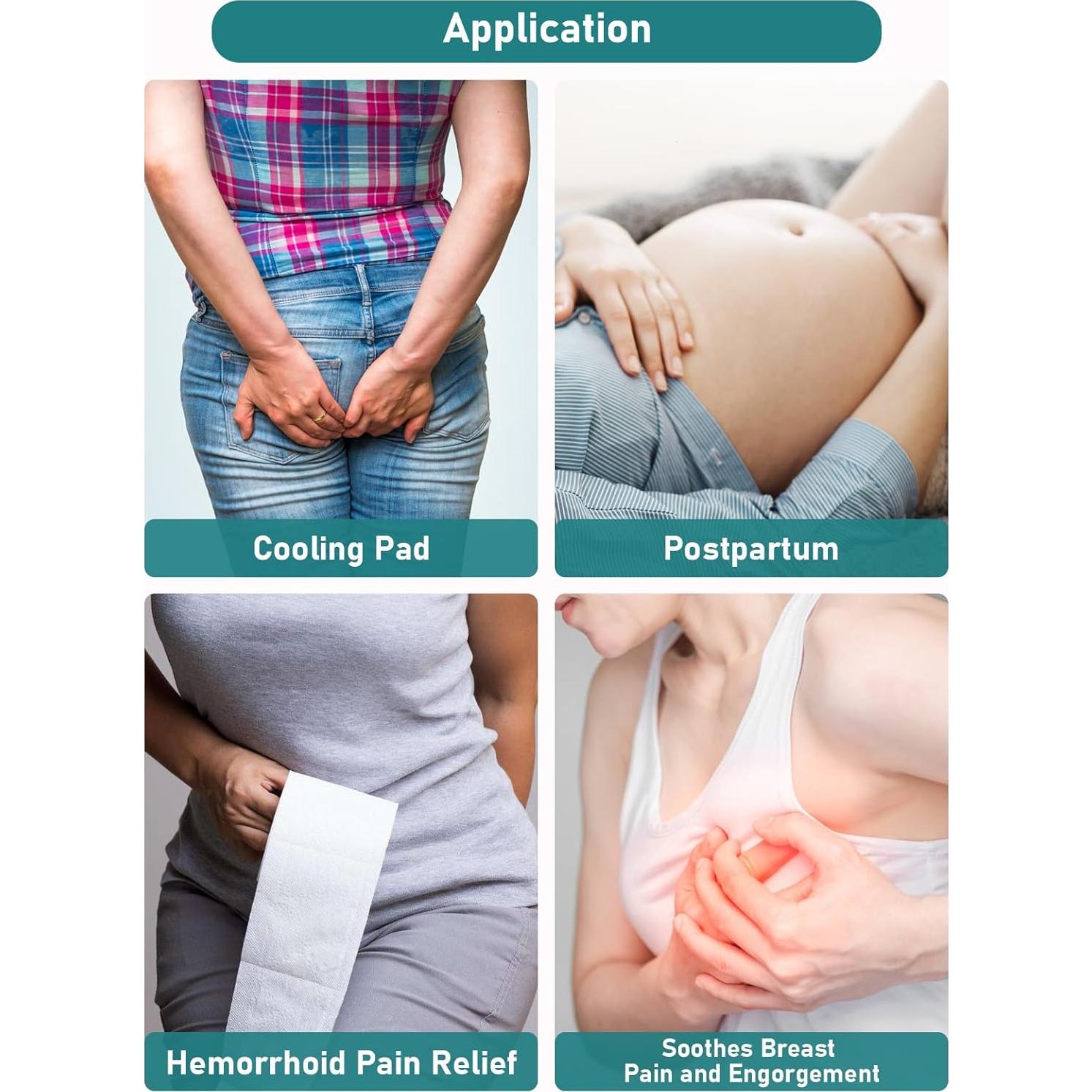 Paquete Frío Postparto PropoDusche - 2 Paquetes Reutilizables