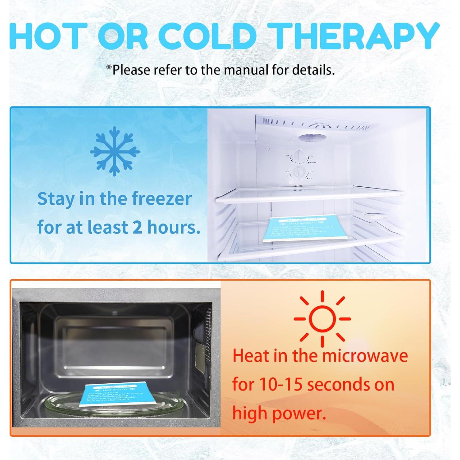 Paquete de Hielo en Gel HI FINE CARE 4 Unidades 13x13 cm