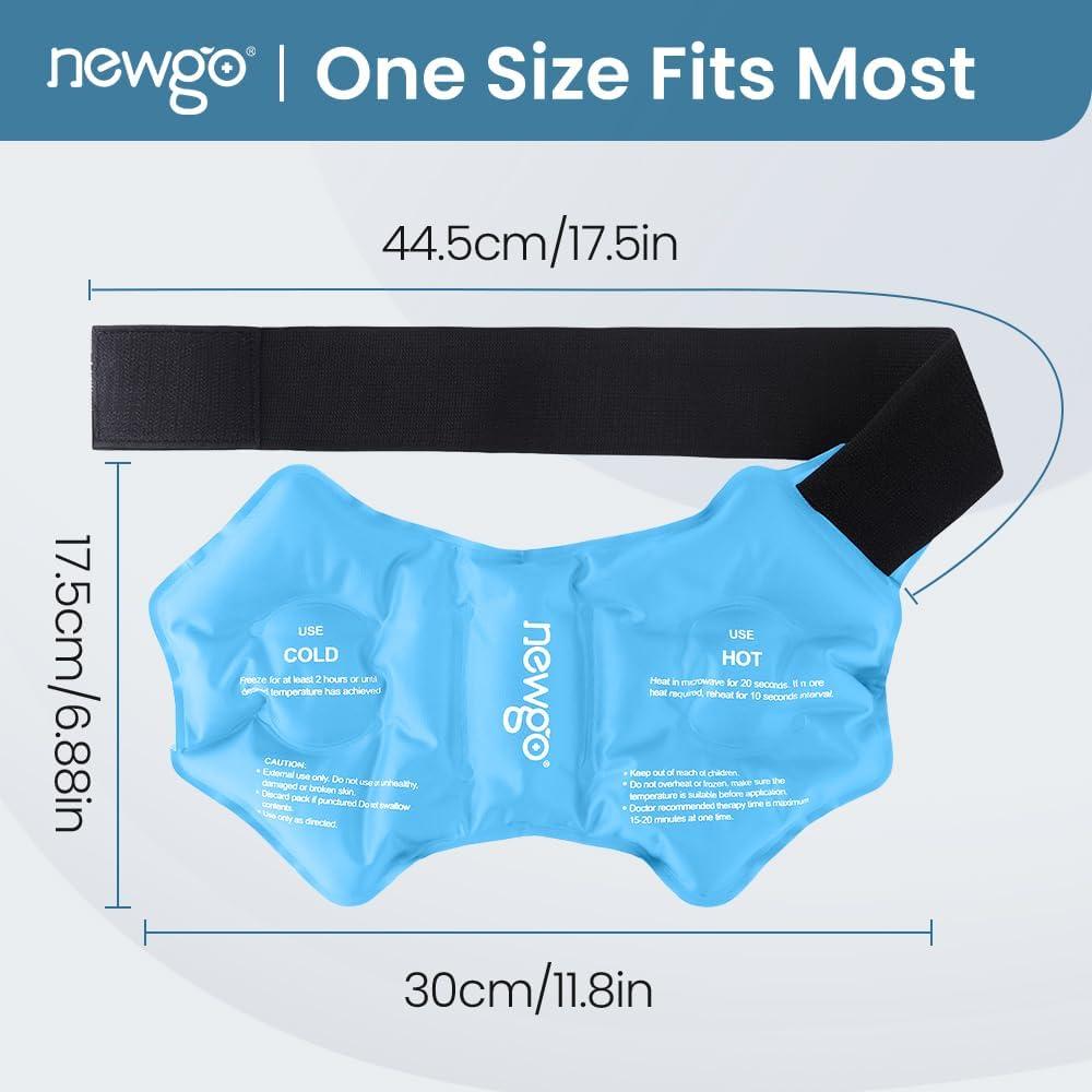 Funda de Hielo para Tobillo NEWGO Gel Frío Caliente 44 cm