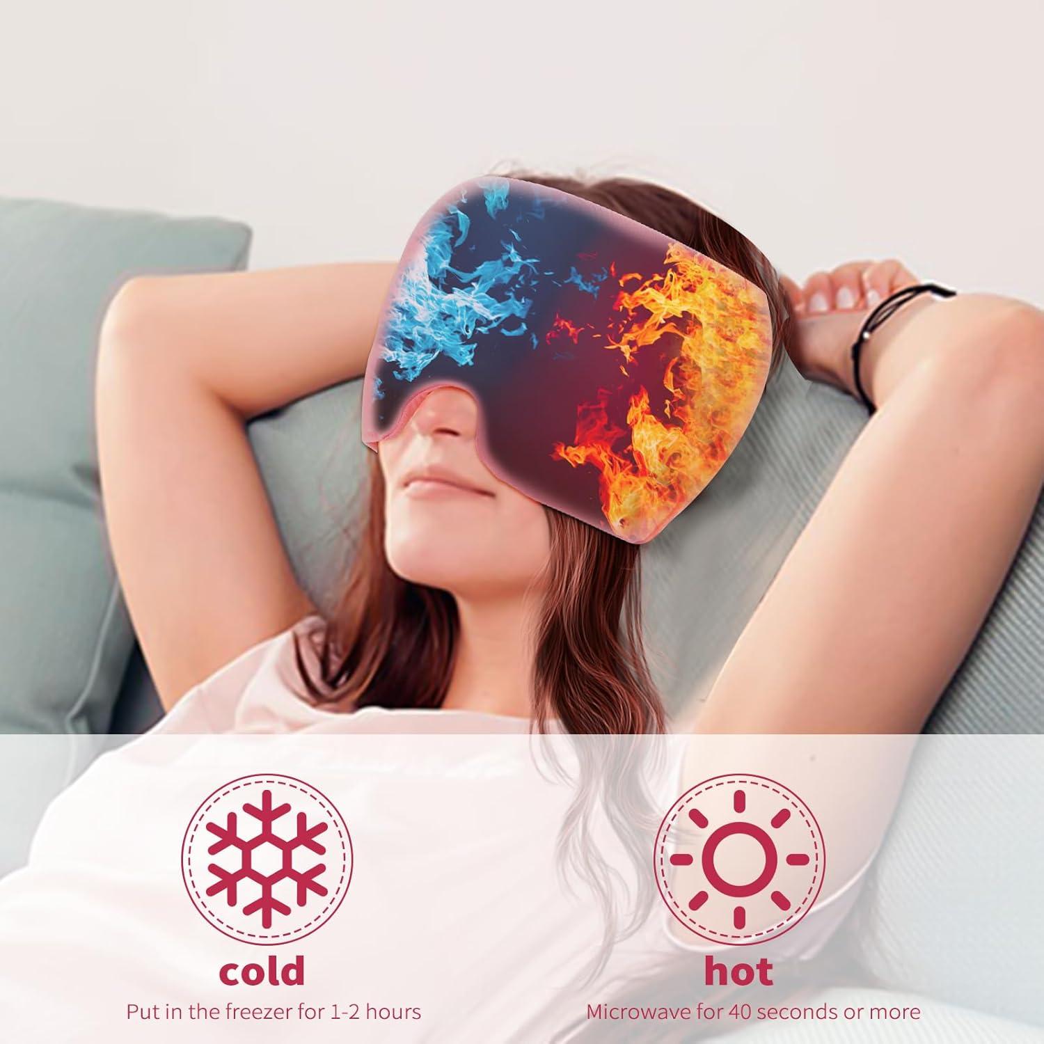 Gorro Alivio de Migraña FDBTL Gel Refrigerante Negro