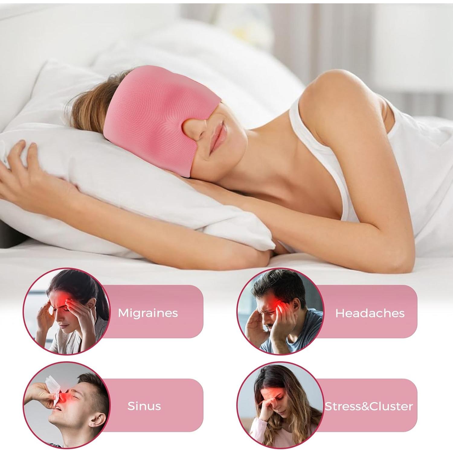 Gorro Alivio de Migraña FDBTL Gel Refrigerante Negro