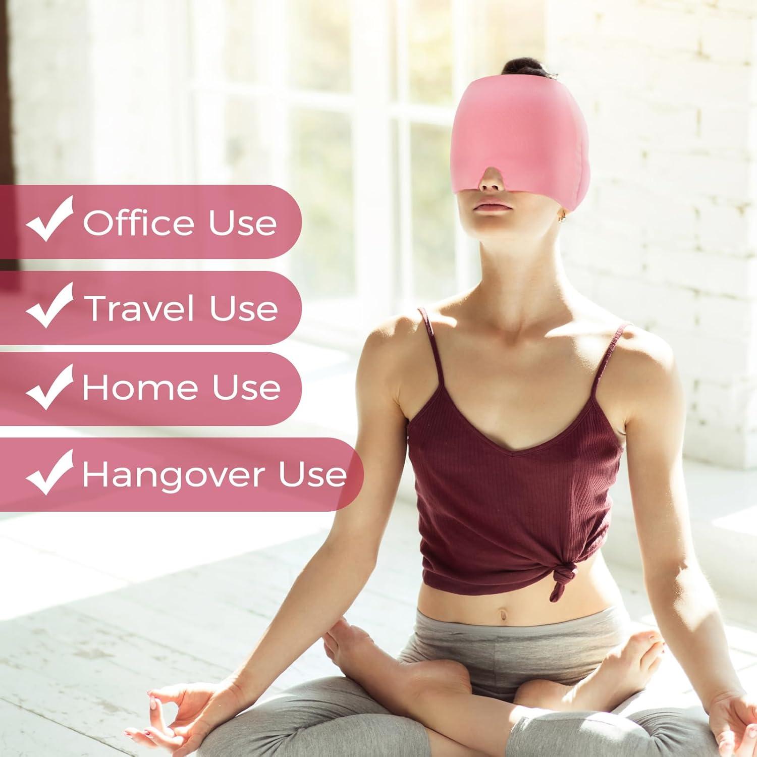 Gorro Alivio de Migraña FDBTL Gel Refrigerante Negro