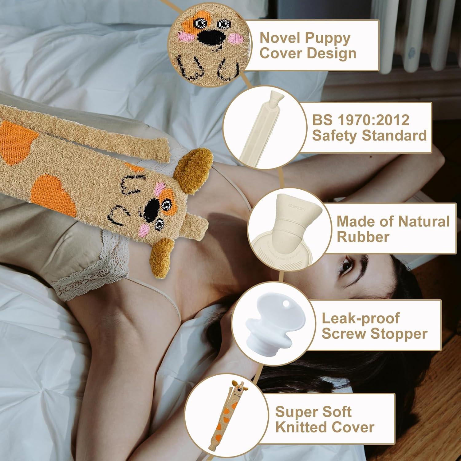 Botella de Agua Caliente BIPGF 2.25L con Funda Suave