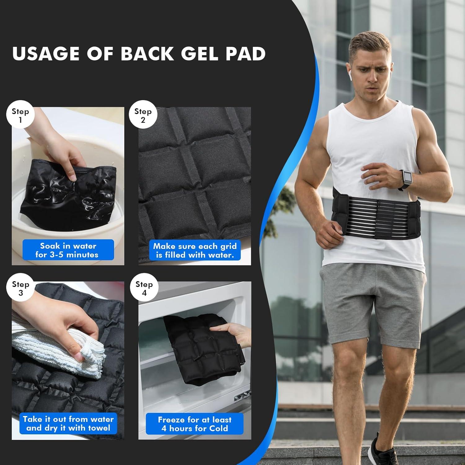 Pack de Hielo Gel SAP Arris para Espalda 28.57x19.05cm