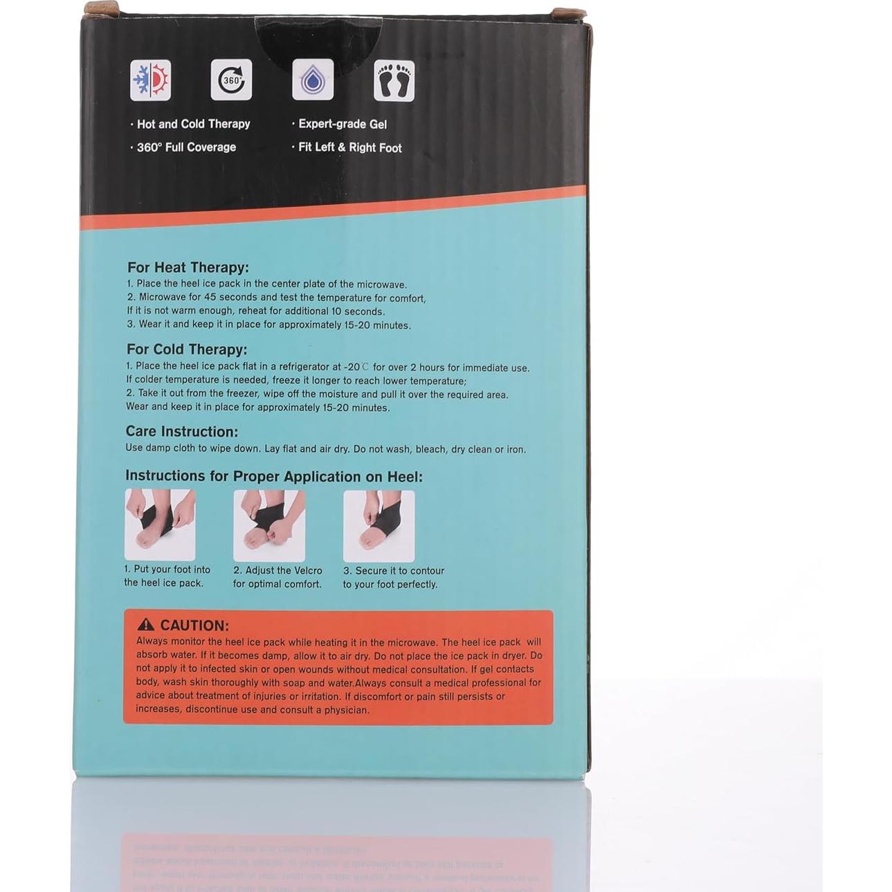 Compresa de Hielo Helthrelife para Talón y Tobillo 1 Unidad