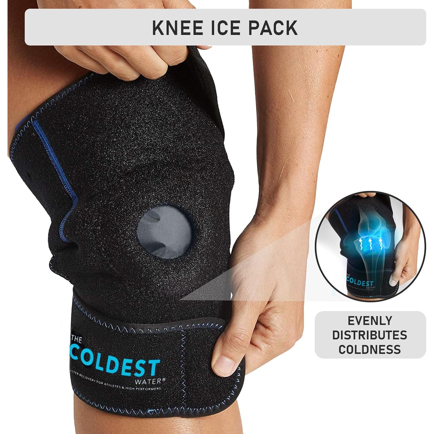 Compresa Fría para Rodilla Coldest - Terapia Reutilizable 2 Pzas