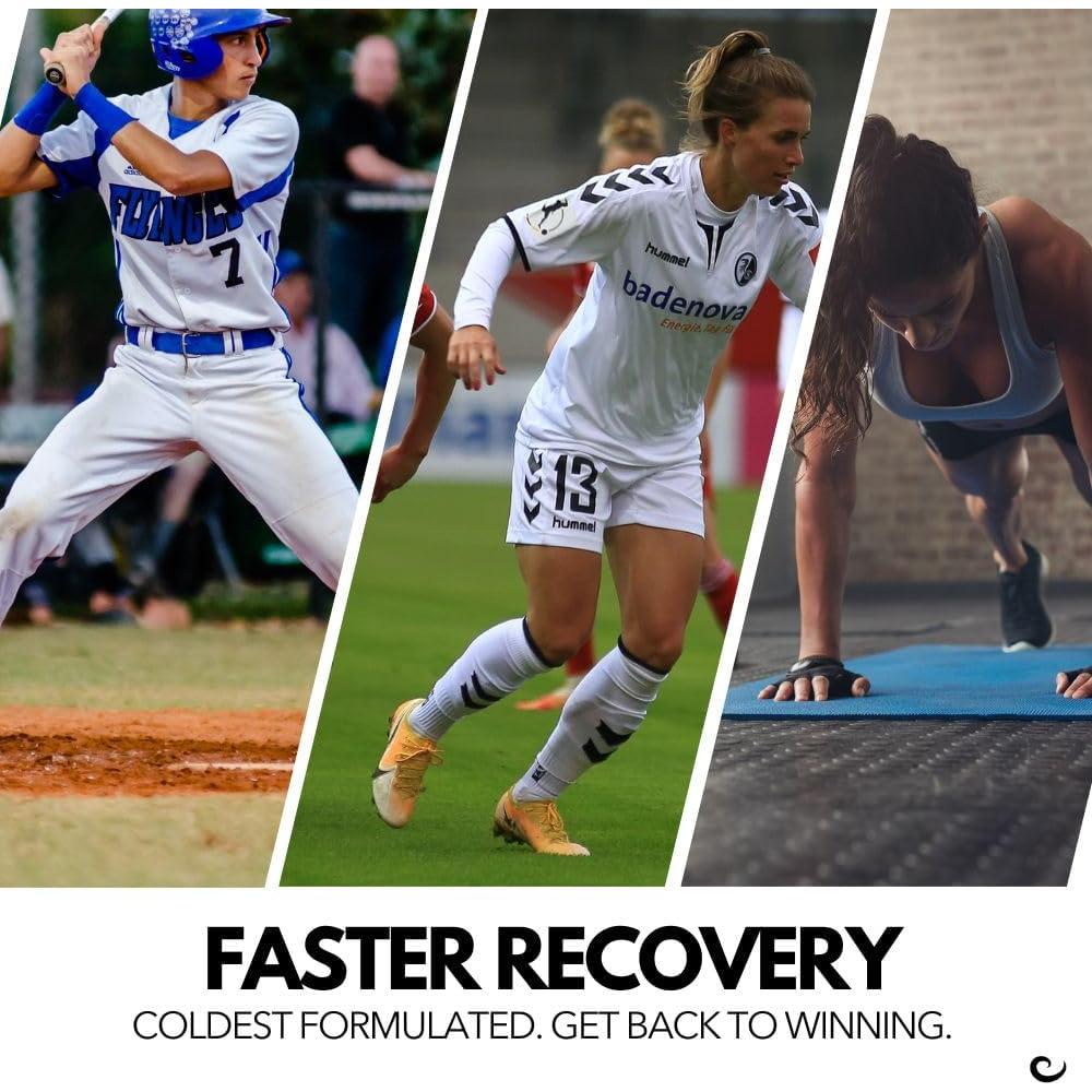 Compresa Fría para Rodilla Coldest - Terapia Reutilizable 2 Pzas