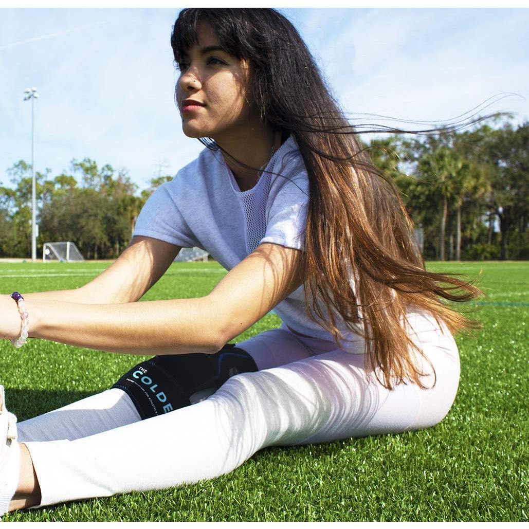 Compresa Fría para Rodilla Coldest - Terapia Reutilizable 2 Pzas