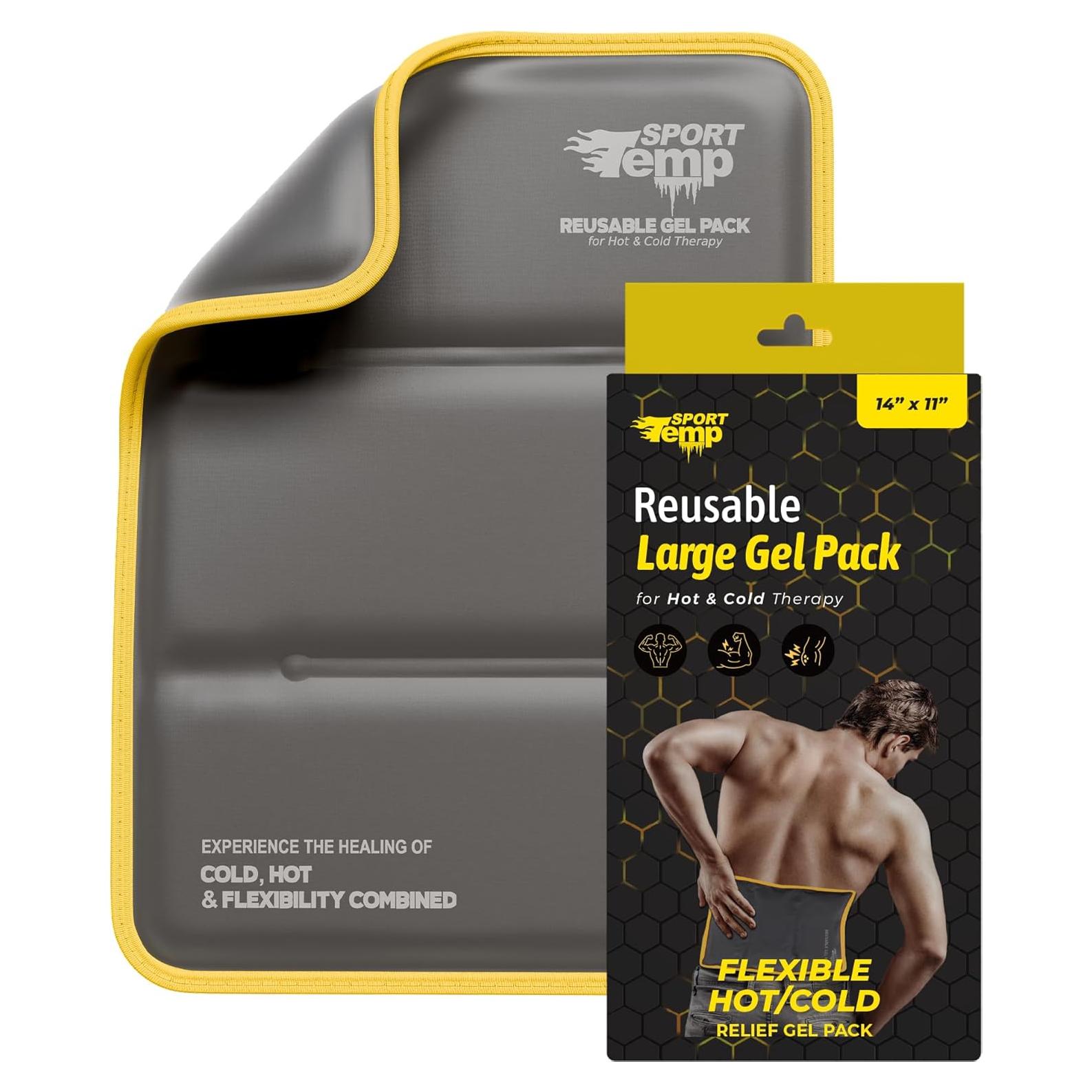 Compresa Gel Reutilizable Grande Sport Temp - Calor y Frío