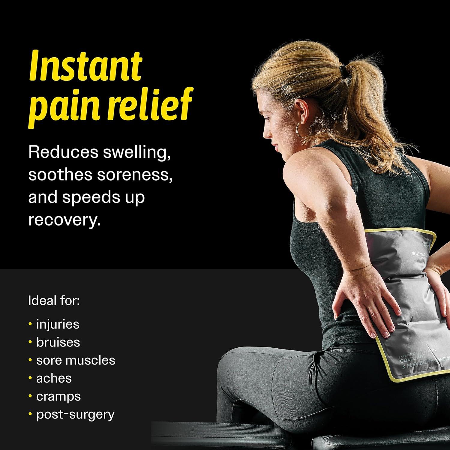 Compresa Gel Reutilizable Grande Sport Temp - Calor y Frío