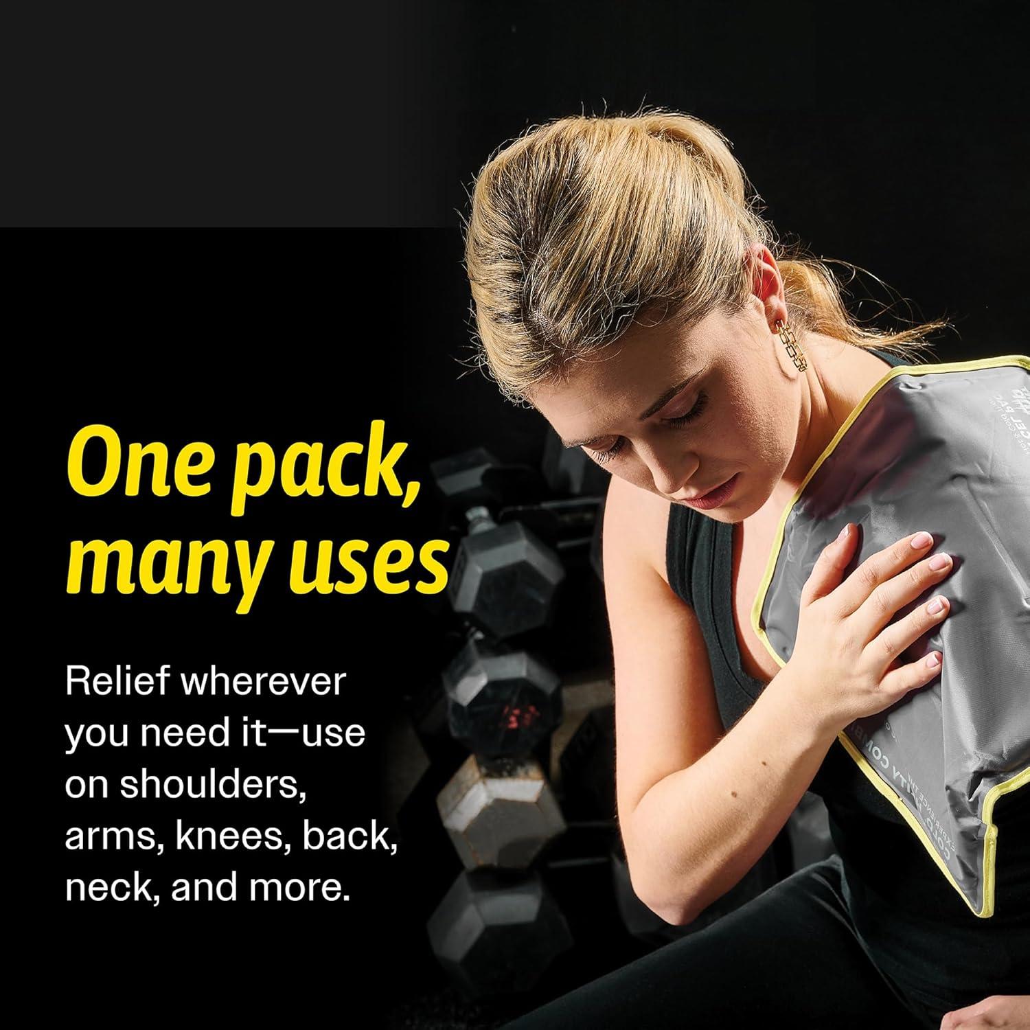 Compresa Gel Reutilizable Grande Sport Temp - Calor y Frío