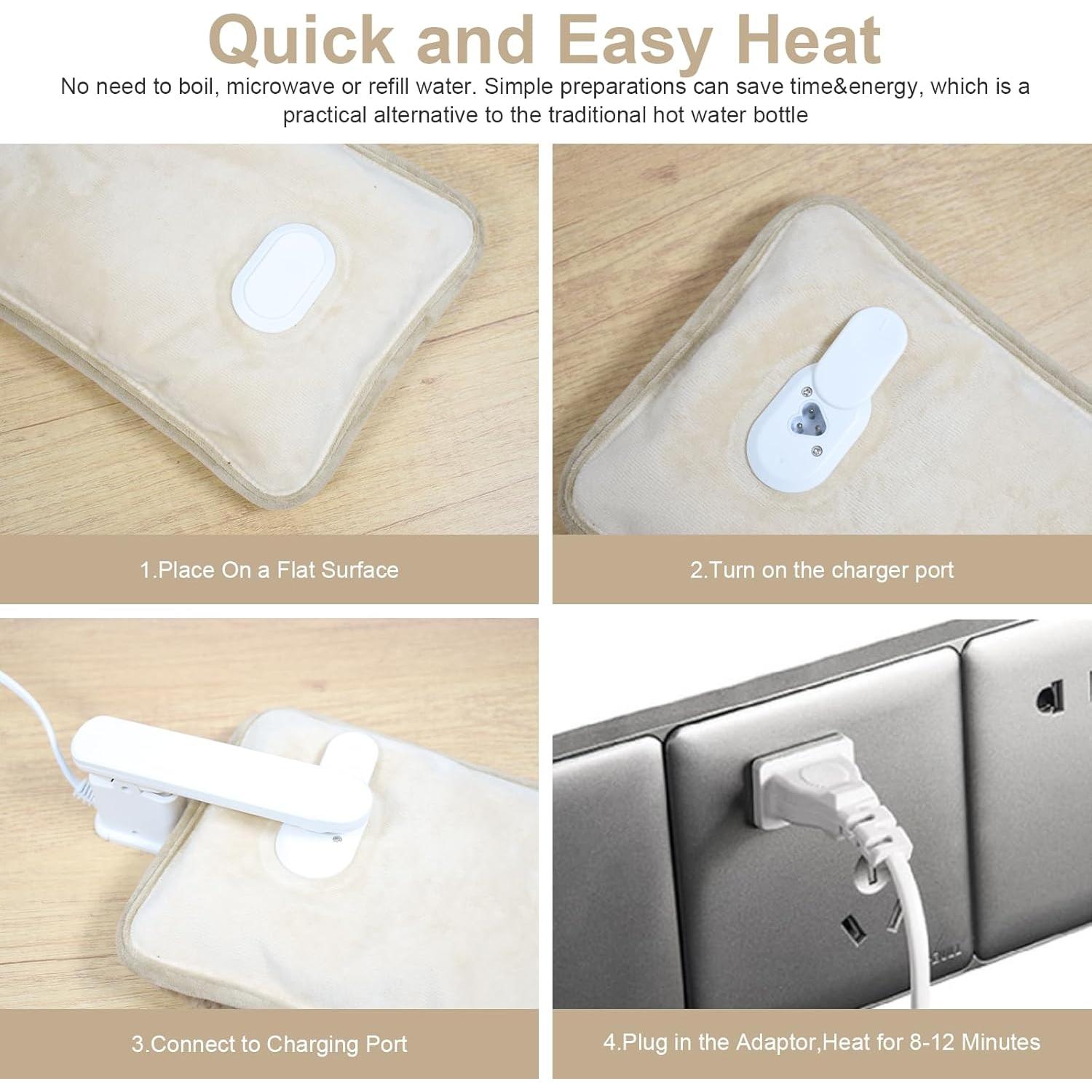 Bolsa de Agua Caliente Eléctrica Witery 1.5kg Café 2