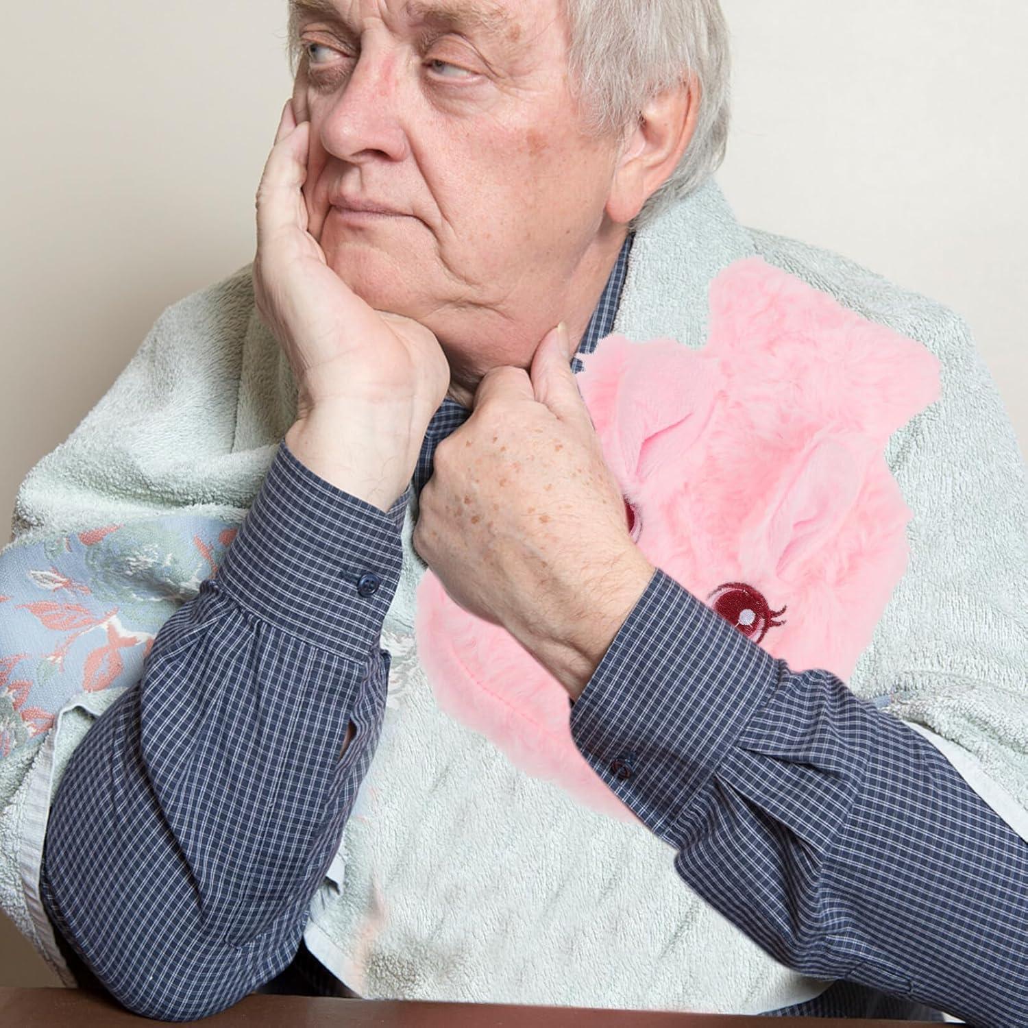 Botella de Agua Caliente Healvian 2pcs Conejo Peluche 19.5cm