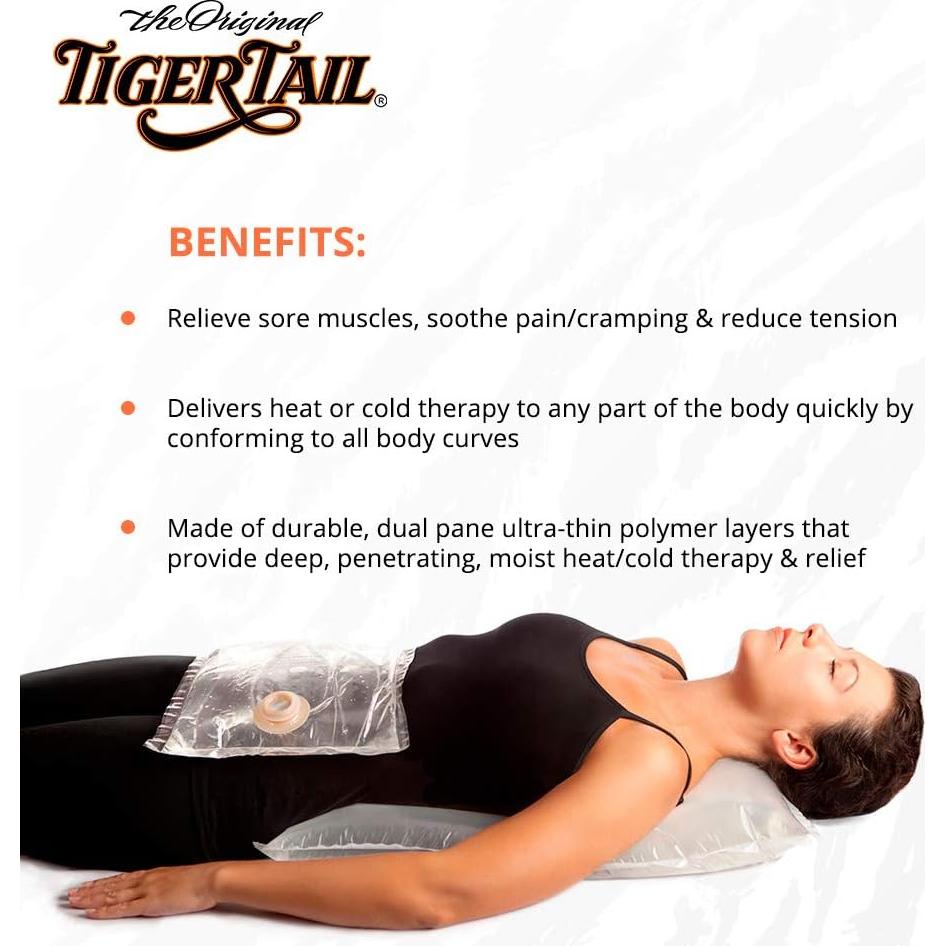 Bolsa de Terapia de Agua Caliente Tiger Tail Grande 54x58cm