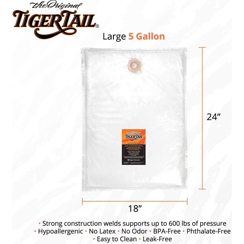 Bolsa de Terapia de Agua Caliente Tiger Tail Grande 54x58cm