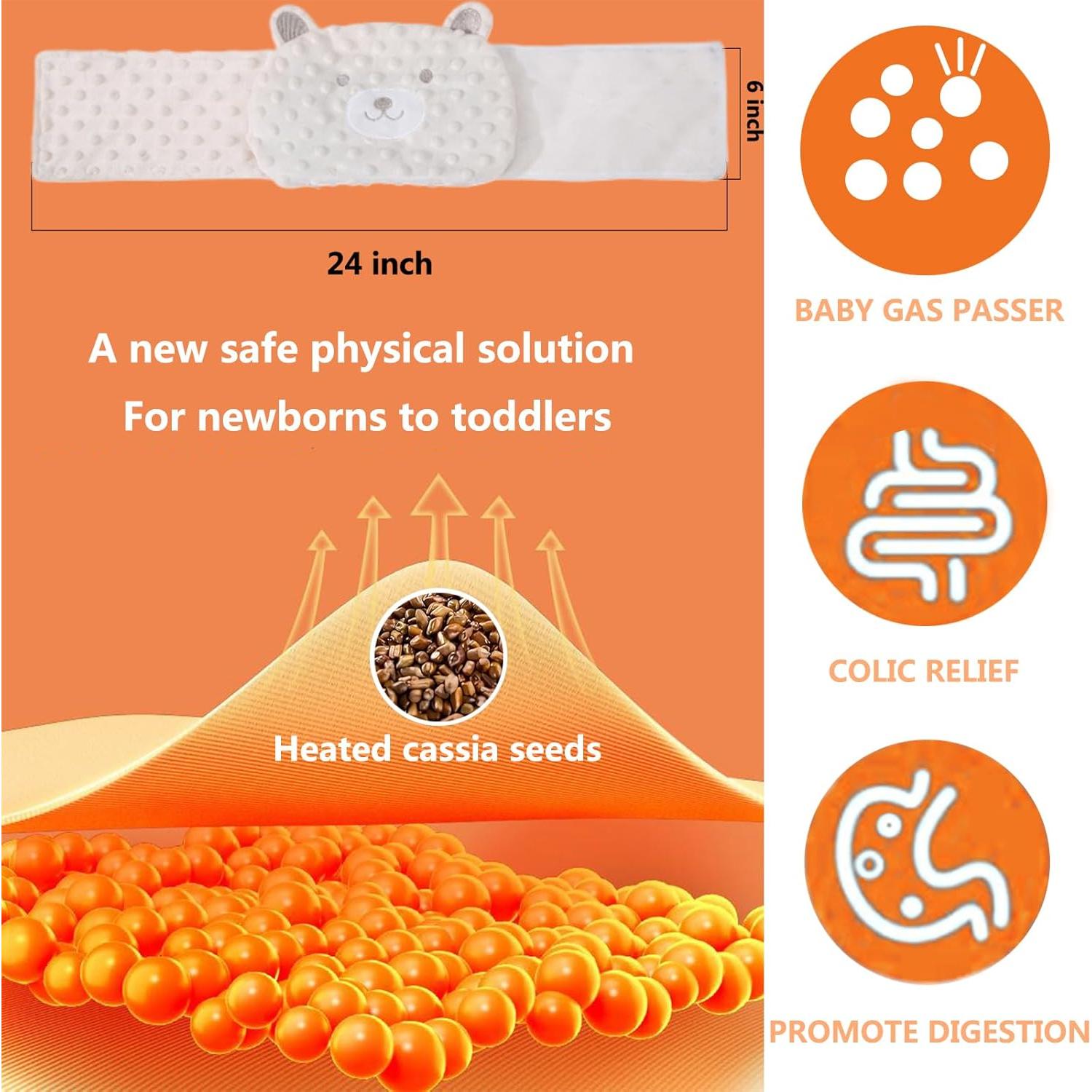 Faja térmica para bebés ISANPAN - Alivio cólicos y gases