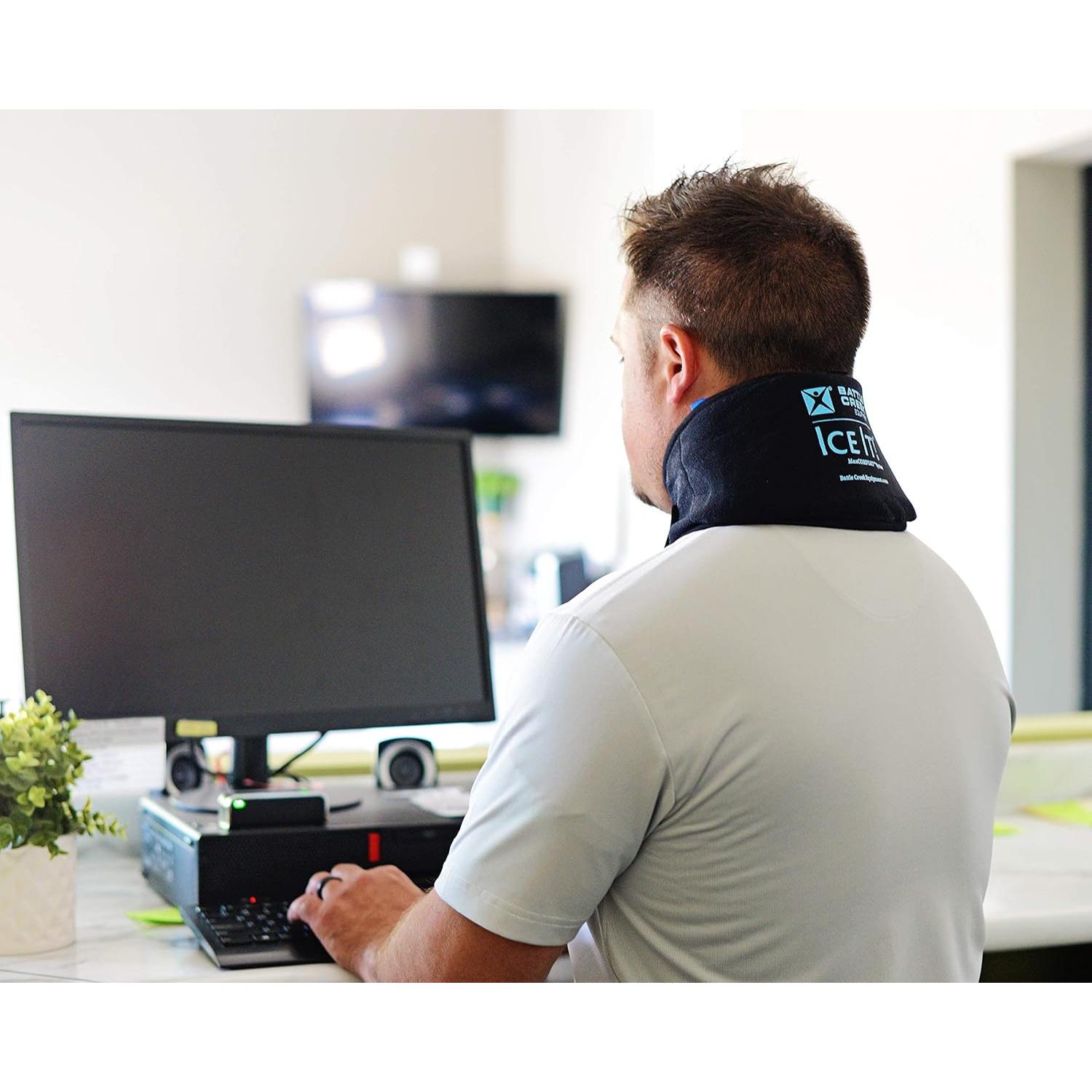 Faja Terapéutica Fría y Caliente Ice It! Cuello 10x25 cm