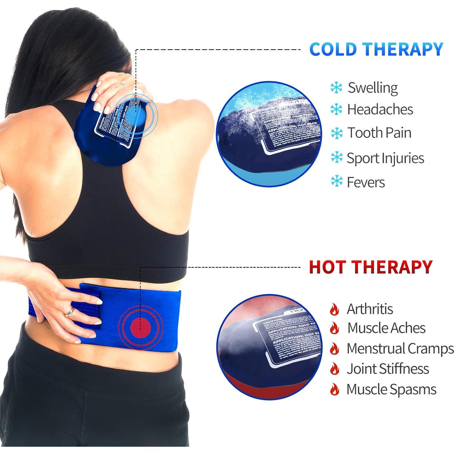 Funda de Hielo Reutilizable Physicure Kalt 25x13 cm para Lesiones