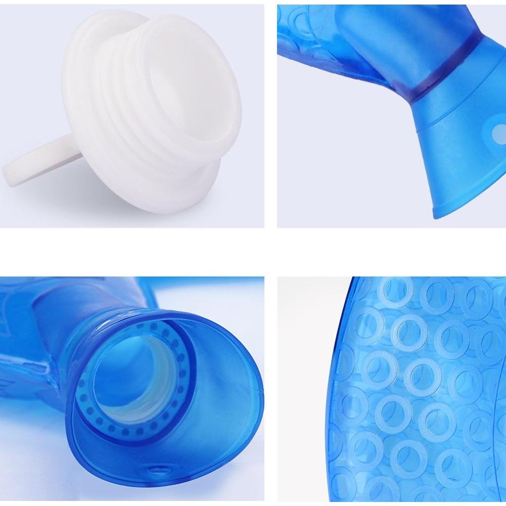 Bolsa de Agua Caliente OLizee 1.6L Cuello U PVC Gris