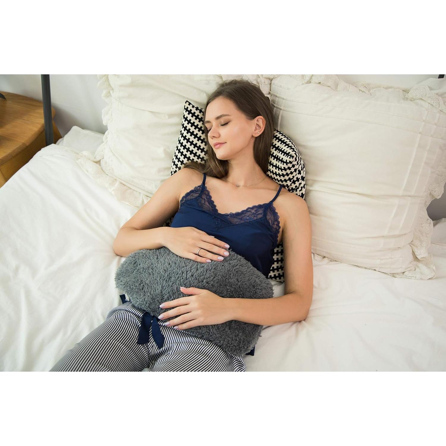 Funda Botella Agua Caliente Caucho Peterpan 2,96L Gris