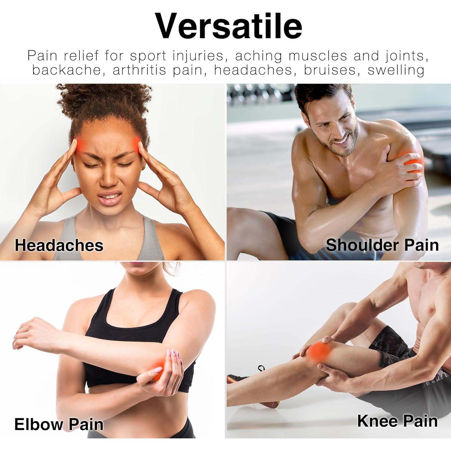 Paquete de Hielo de Gel LotFancy 2pcs Terapia Frío Calor