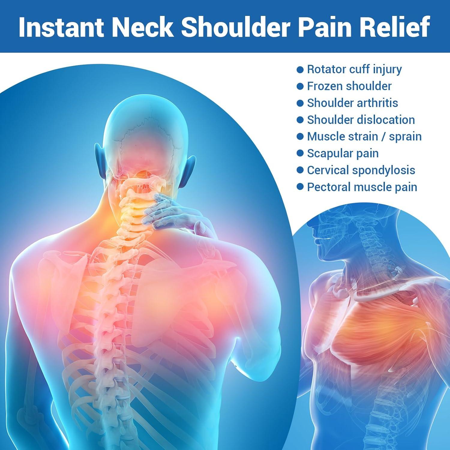 Compresa de Hielo Comfytemp para Cuello y Hombro con 2 Correas