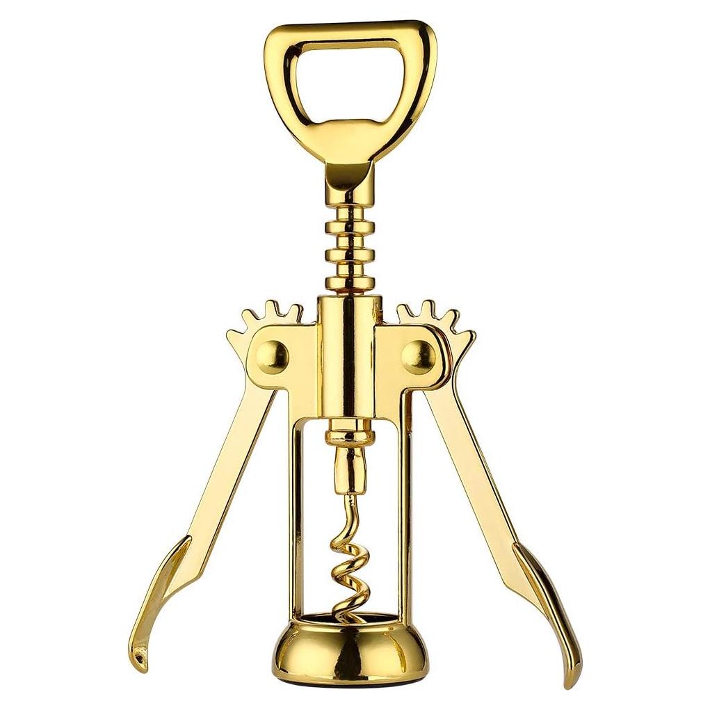 Abridor de Vino y Cerveza JXS Dorado Multifuncional