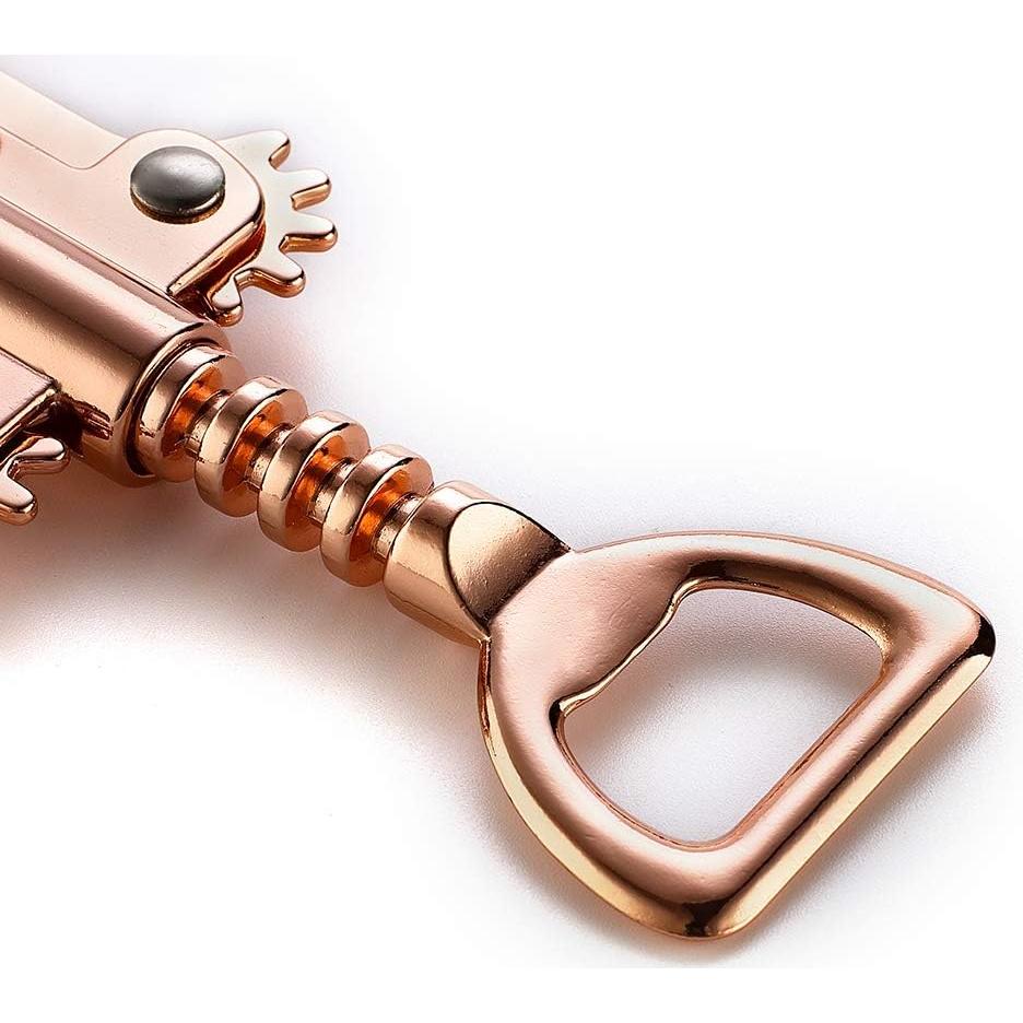 Abridor de Vino y Cerveza JXS Dorado Multifuncional