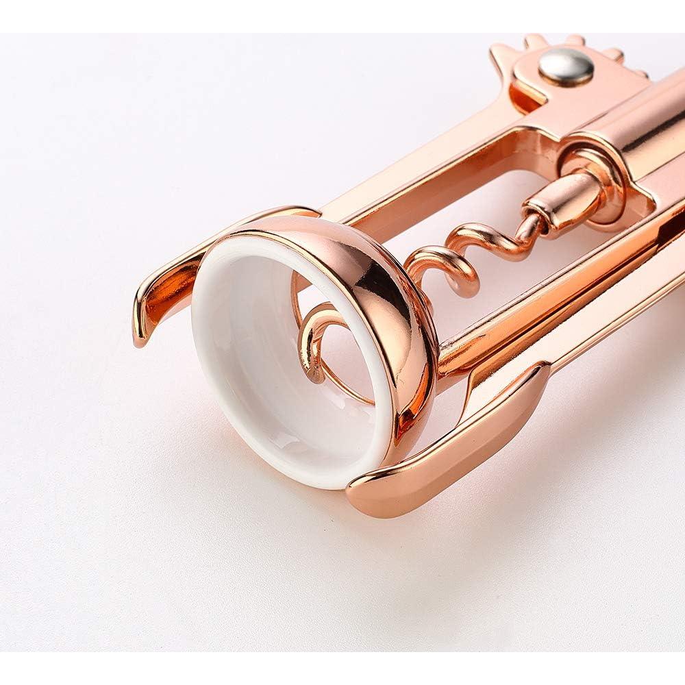 Abridor de Vino y Cerveza JXS Dorado Multifuncional