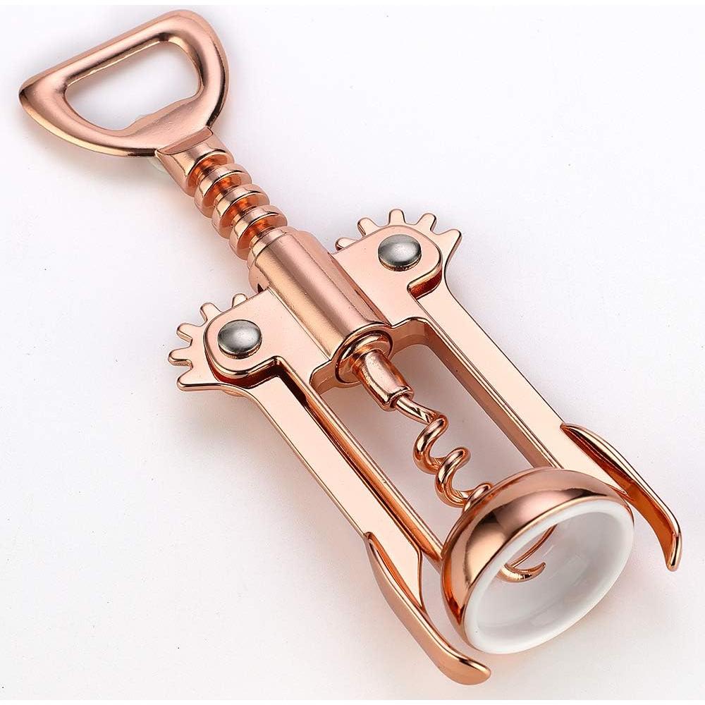 Abridor de Vino y Cerveza JXS Dorado Multifuncional