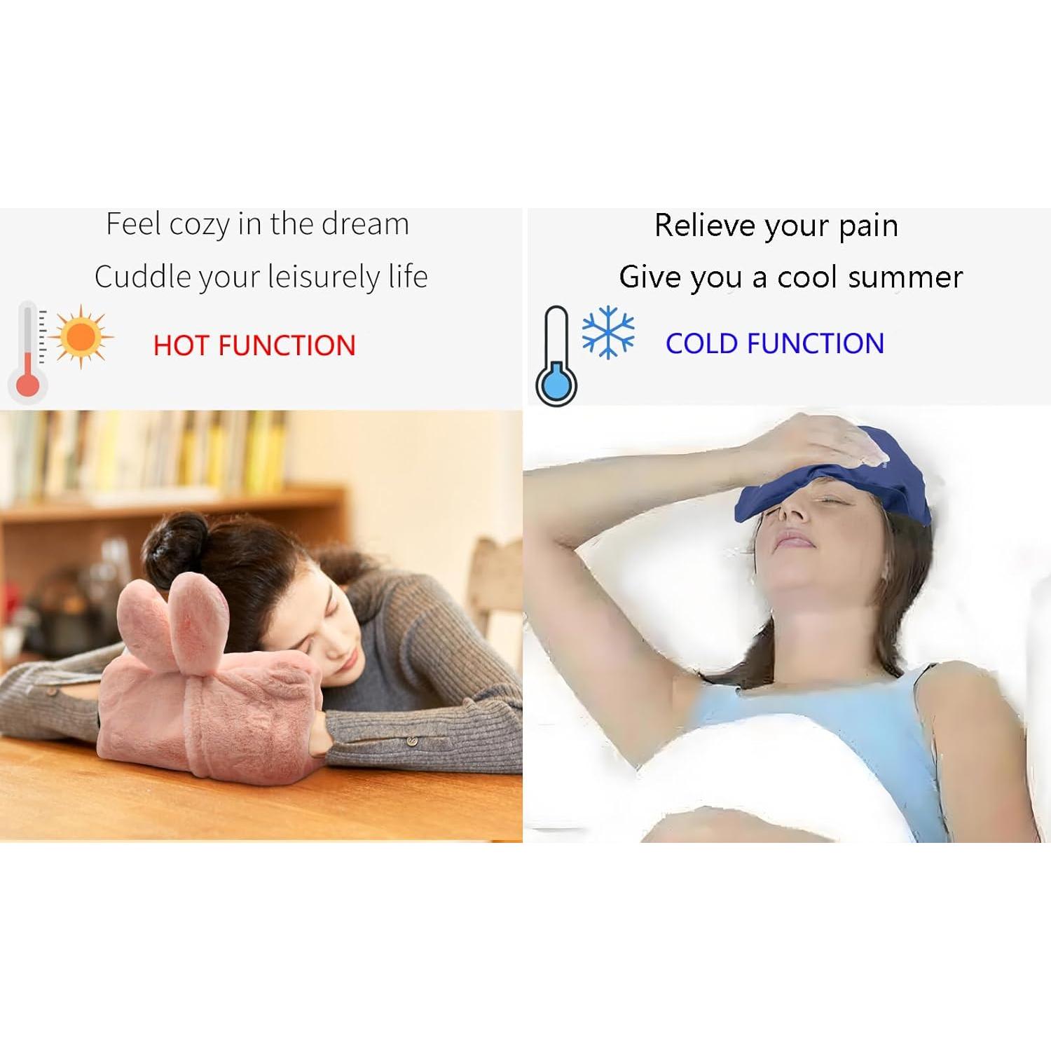 Bolsa de Calor y Frío Milkycat Conejo Beige 30x18 cm