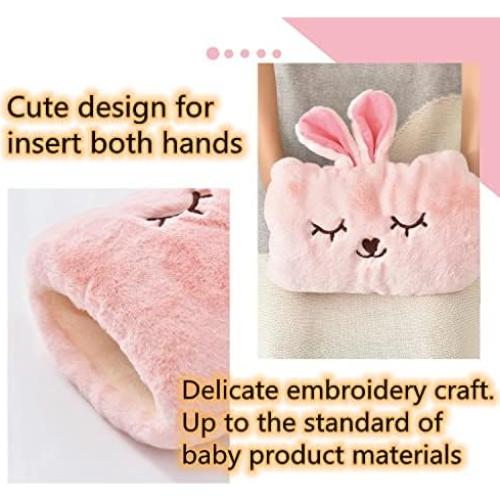 Botella de Agua Caliente Milkycat 1.5L Conejo Peluche