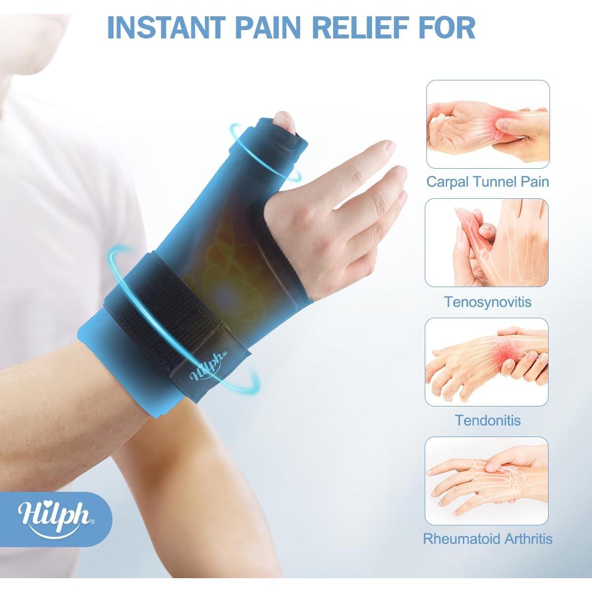 Funda de Hielo para Muñeca Hilph con Soporte de Pulgar