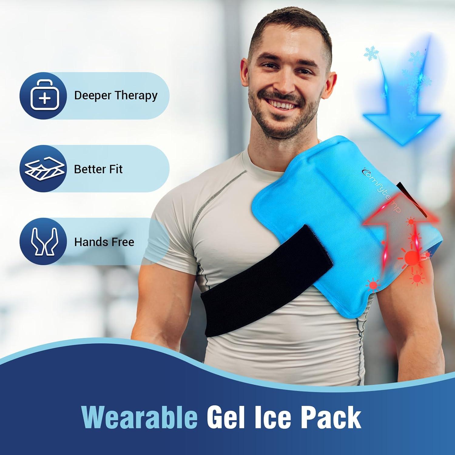 Compresa de Hielo Portátil Comfytemp 26.7x36.8 cm Reutilizable