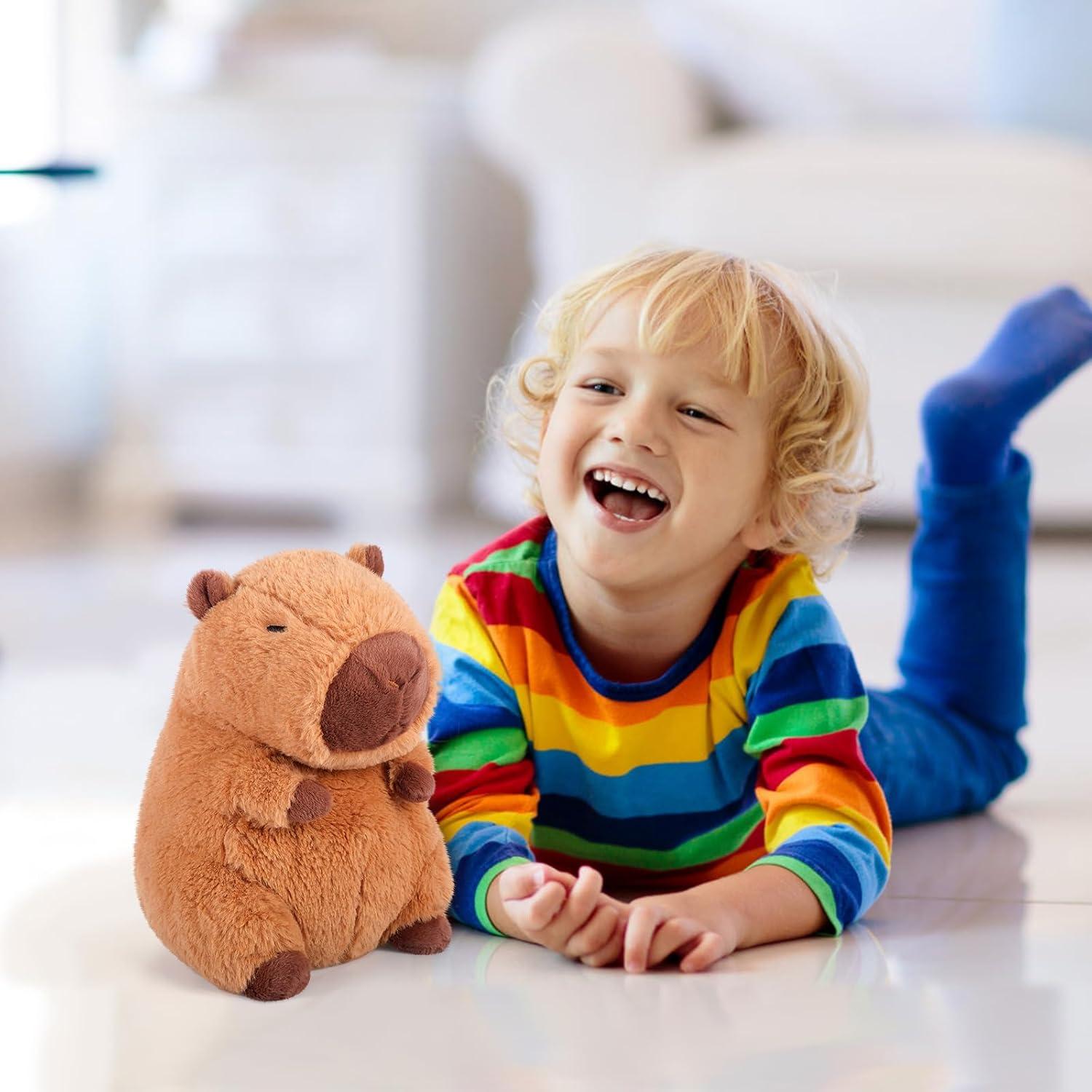 Capibara de Peluche Calentable y Enfriable SuzziPals 16 cm