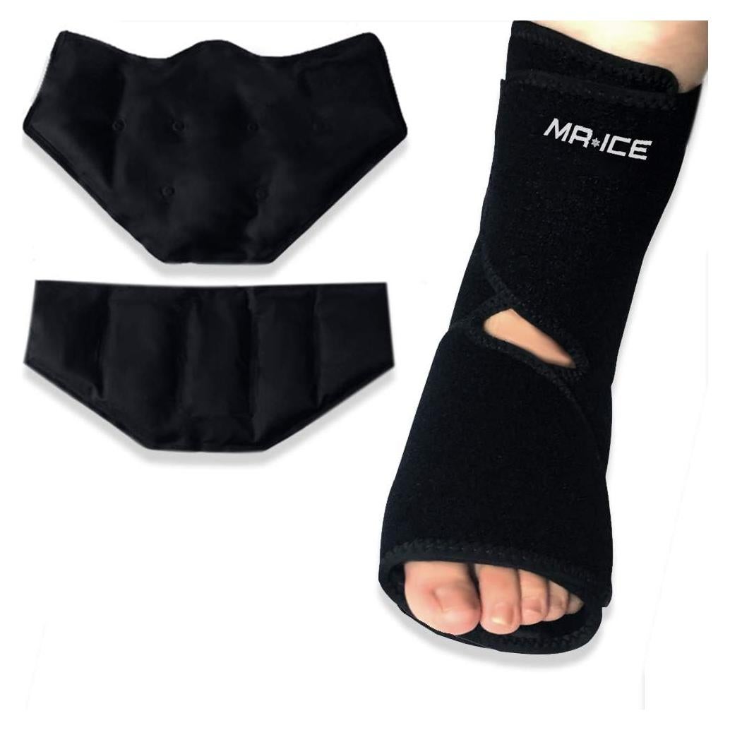 Funda de Hielo Reutilizable MR.ICE para Pie y Tobillo