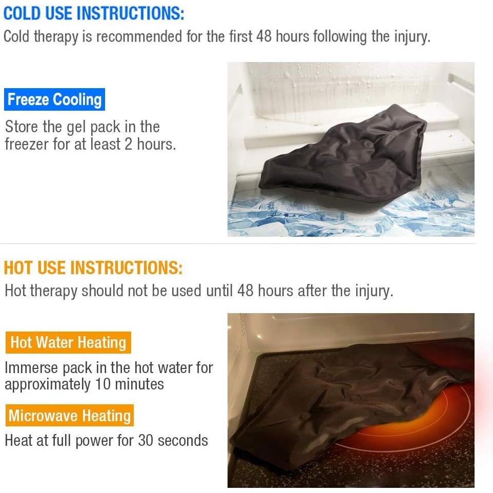 Funda de Hielo Reutilizable MR.ICE para Pie y Tobillo