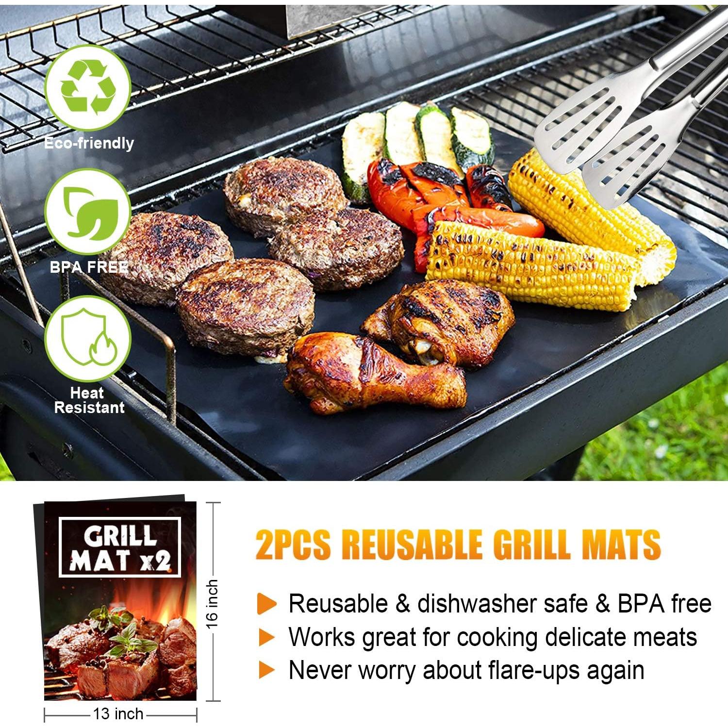 Juego de Parrilla Cifaisi 38 Piezas Acero Inoxidable