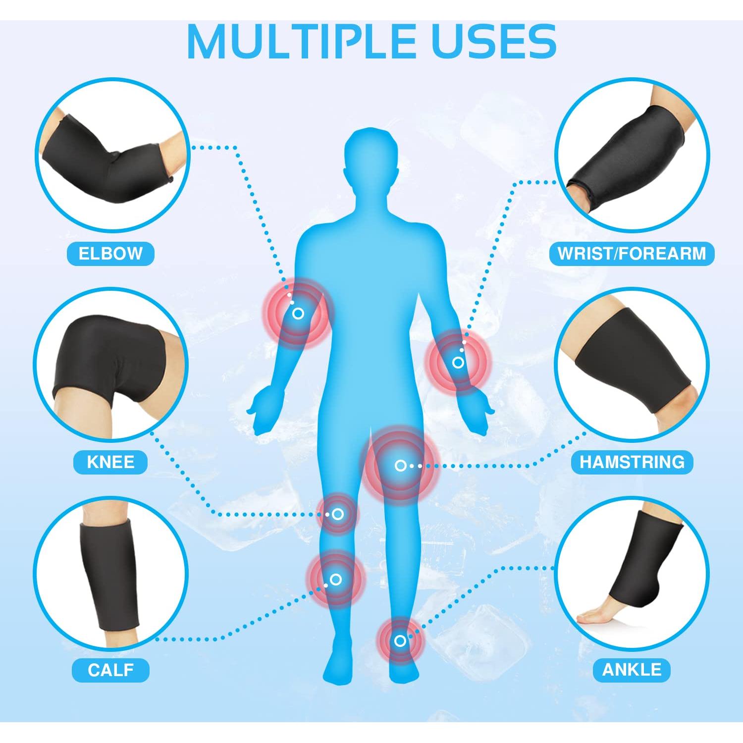 Funda de Hielo para Codo AllSett Health - Compresión 360°