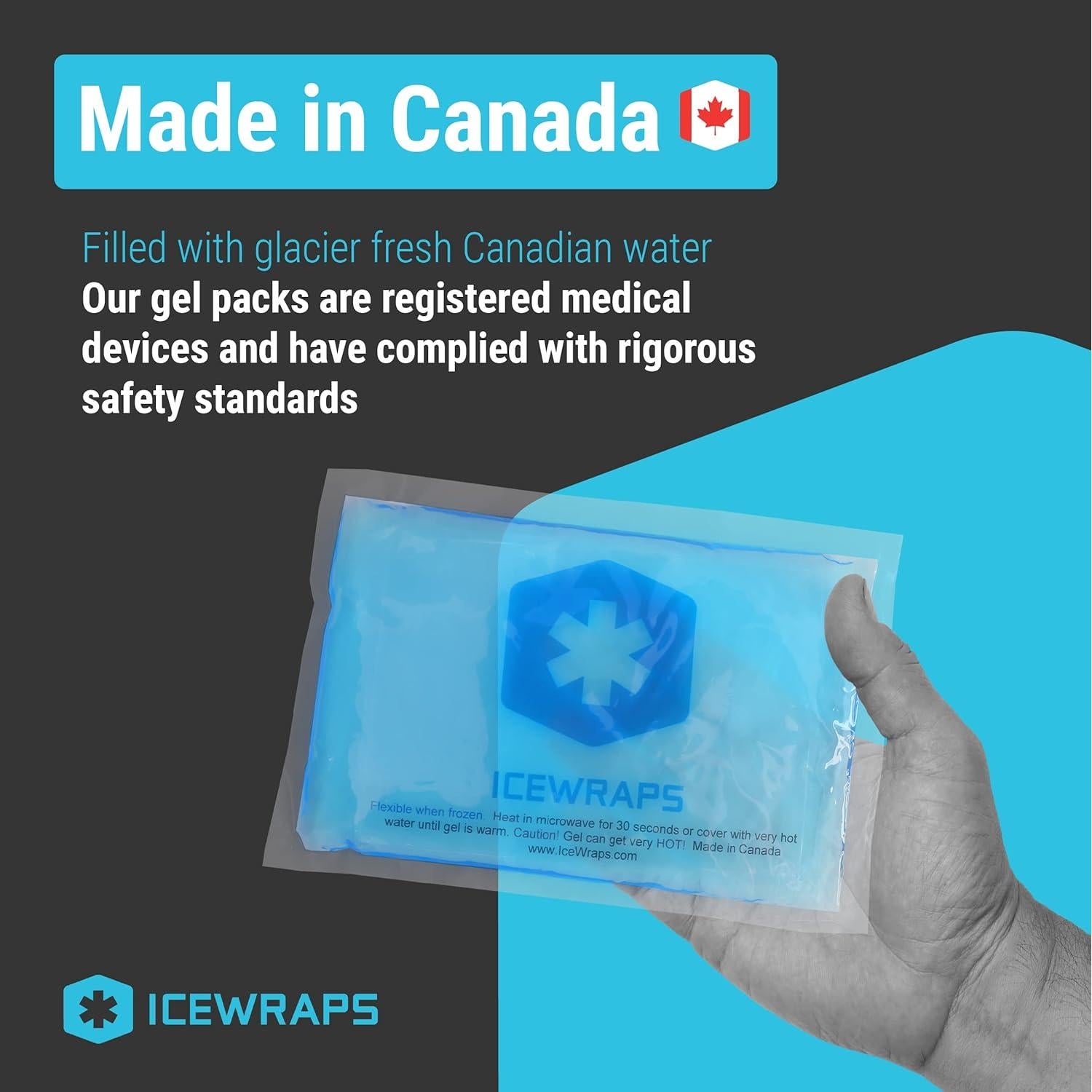 Paquetes de Hielo Caliente y Frío IceWraps - 60 Unidades