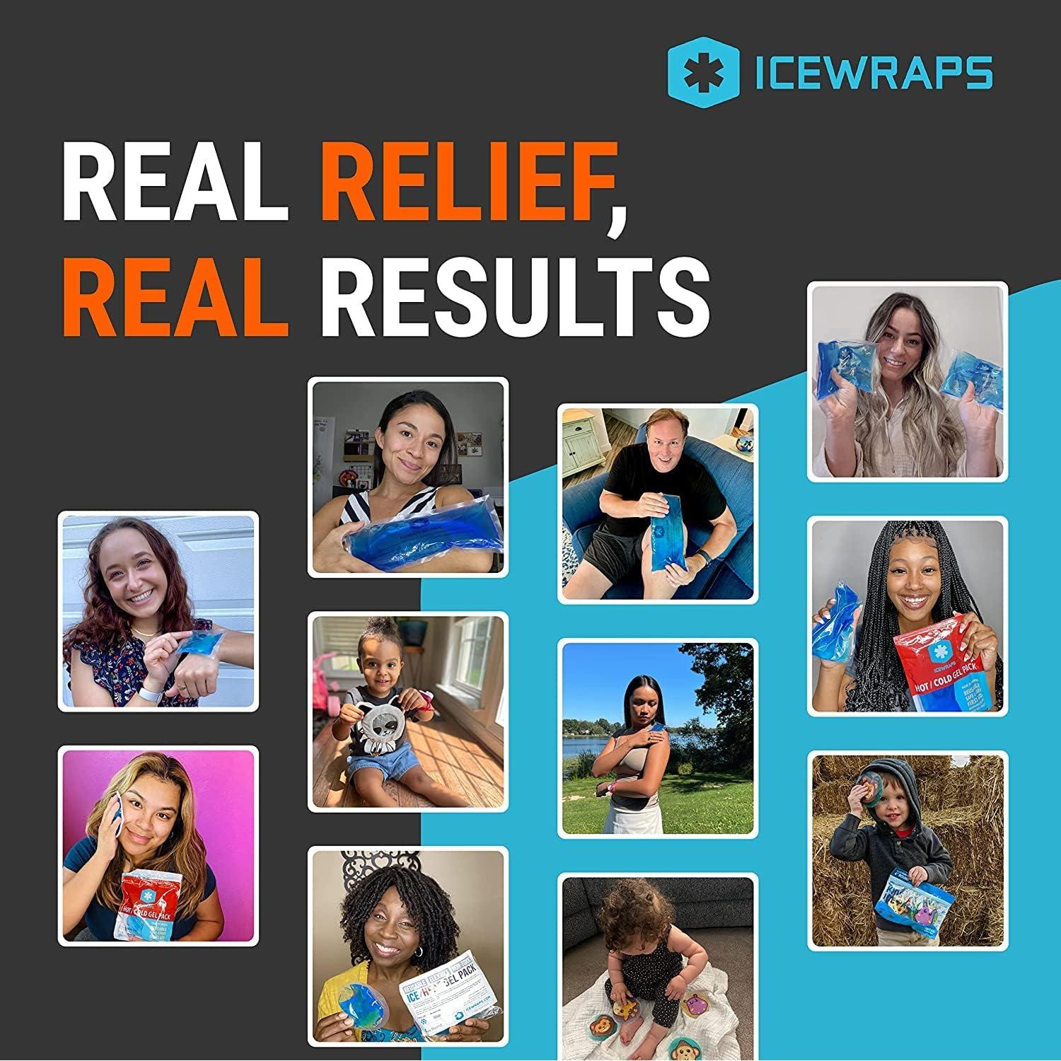 Paquetes de Hielo Caliente y Frío IceWraps - 60 Unidades