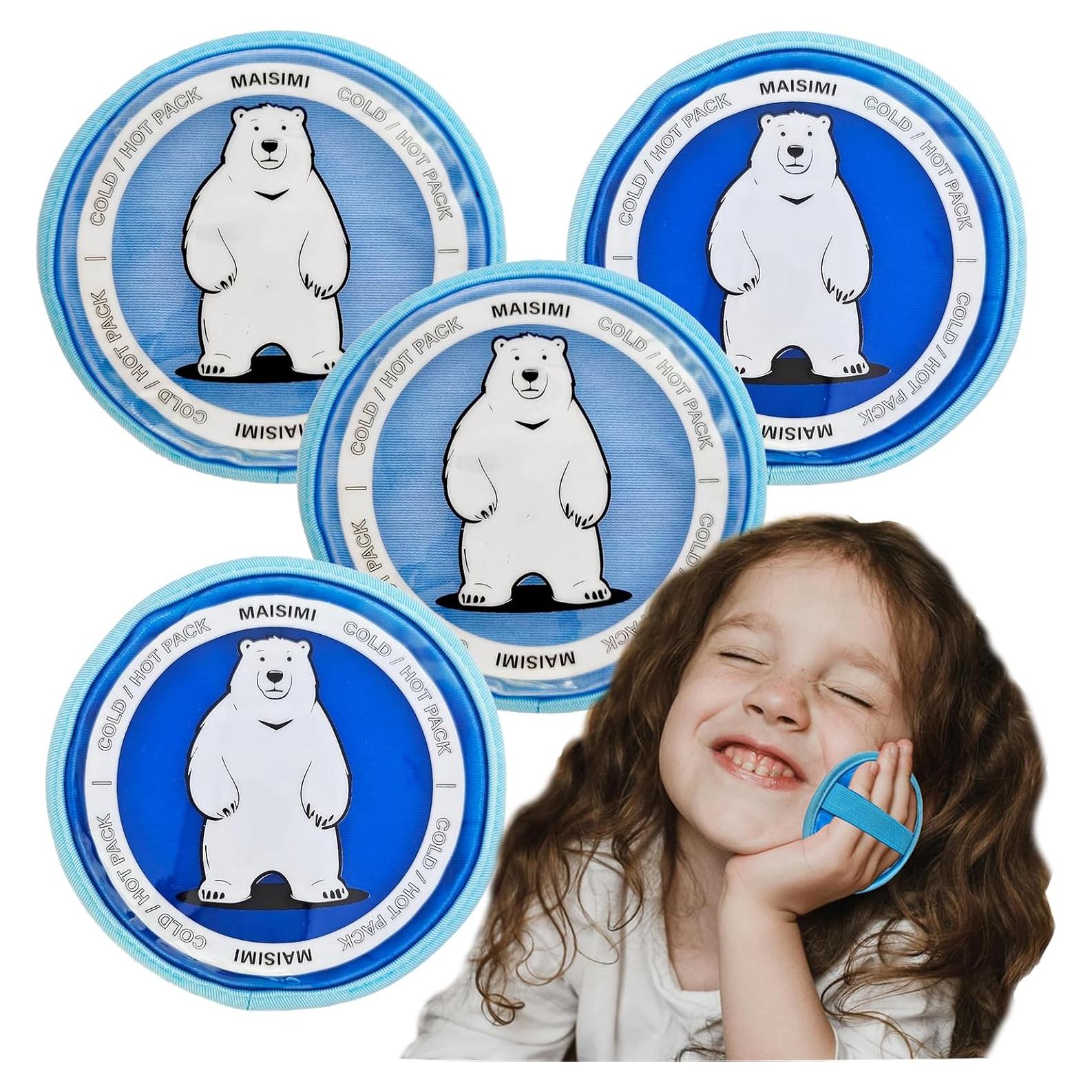 Paquete de Hielo de Gel Suave MAISIMI 4 Pcs 12.5 cm