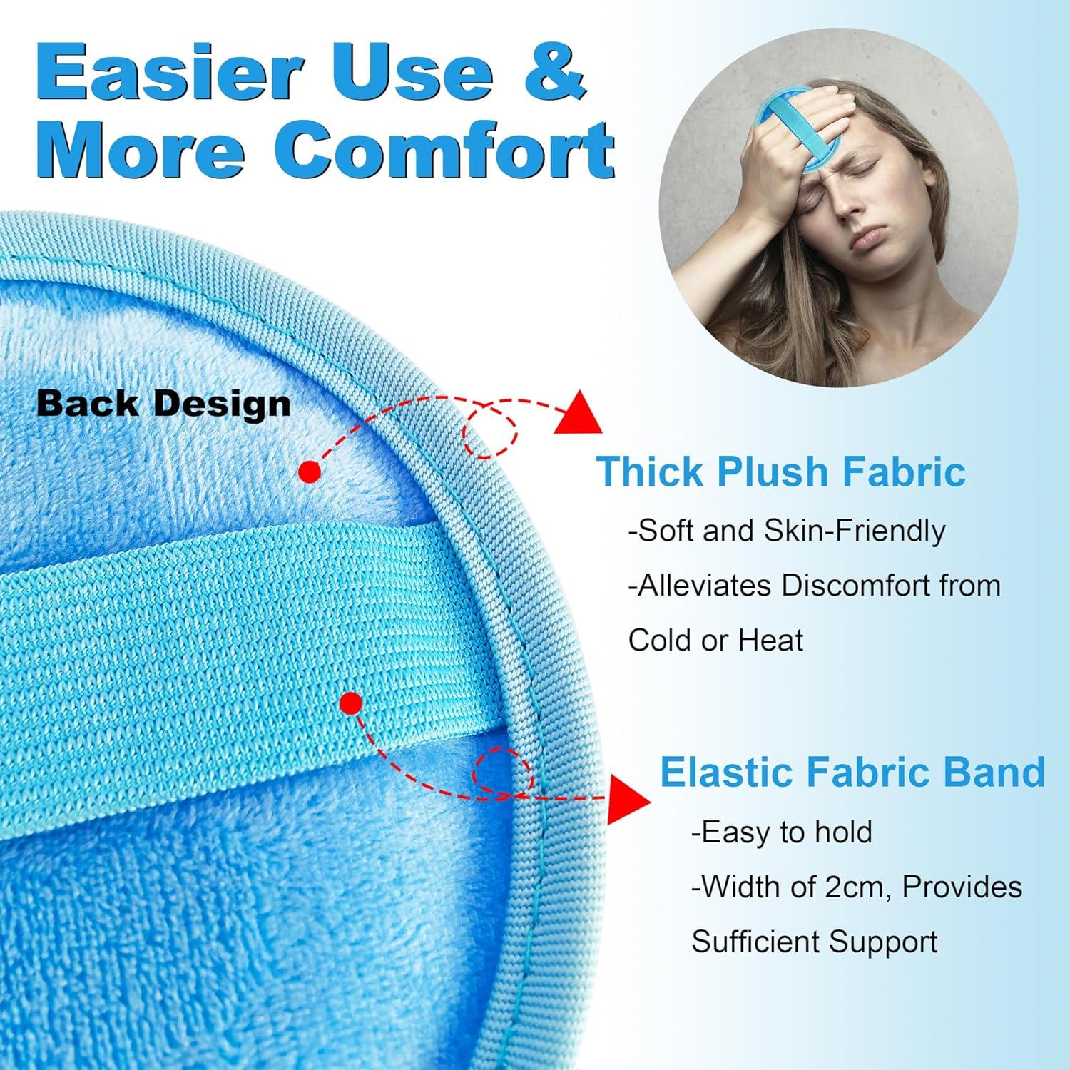 Paquete de Hielo de Gel Suave MAISIMI 4 Pcs 12.5 cm