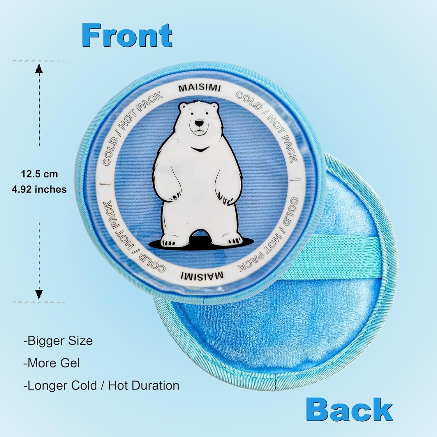 Paquete de Hielo de Gel Suave MAISIMI 4 Pcs 12.5 cm