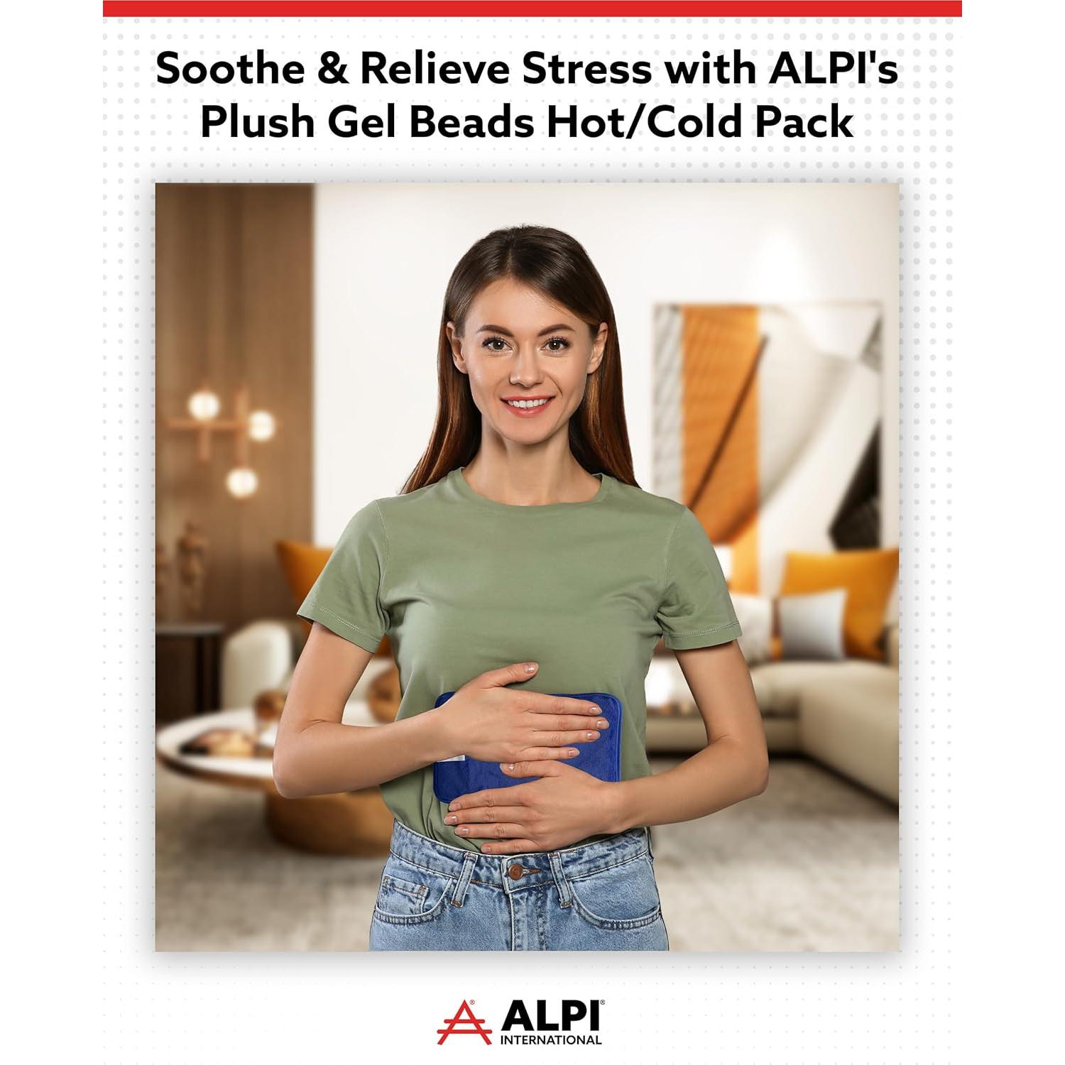 Compresas Frías y Calientes Alpi Azul 2 Piezas Reutilizables