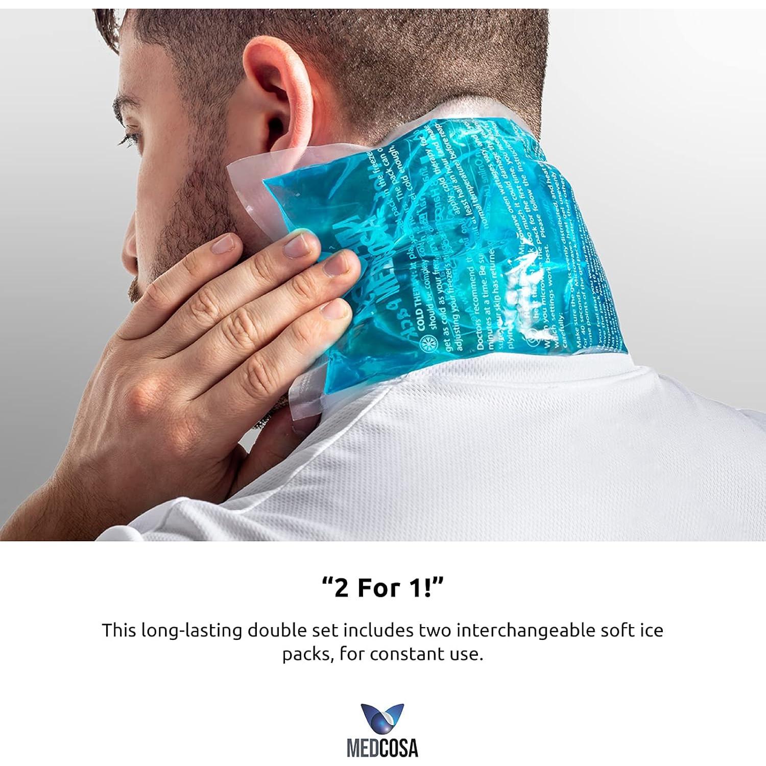 Paquete de Hielo Flexible Medcosa Grande 25x13cm para Lesiones