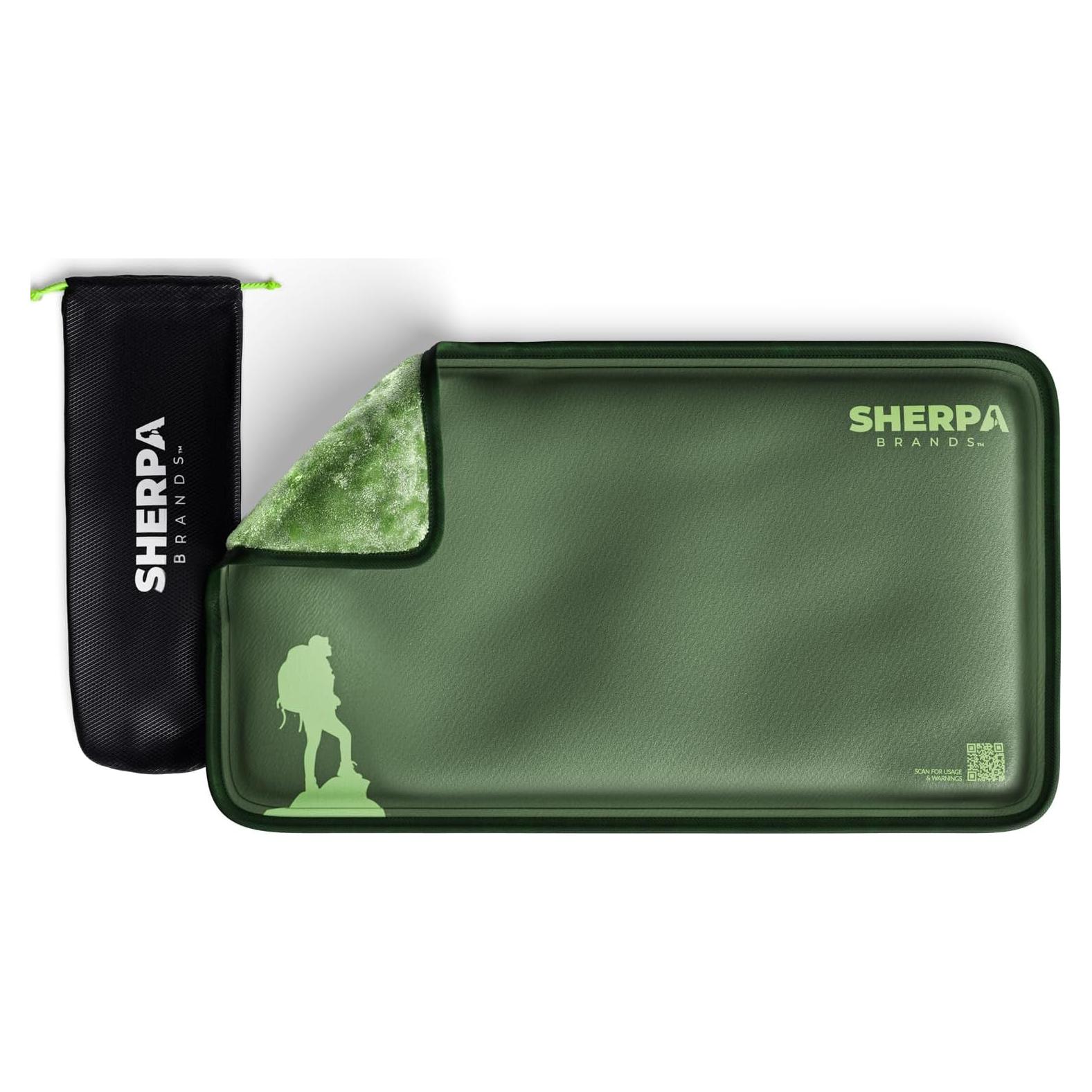 Paquete de Hielo Reutilizable Sherpa 27.9x15.2cm Verde