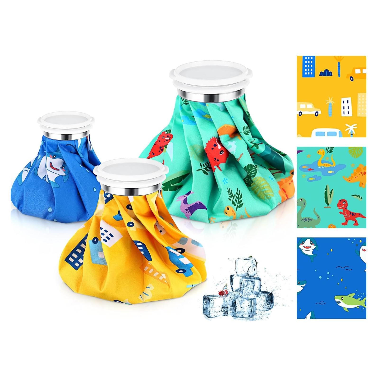 Bolsa de Hielo Reutilizable Shihanee 3 Pcs 15-23 cm Multicolor