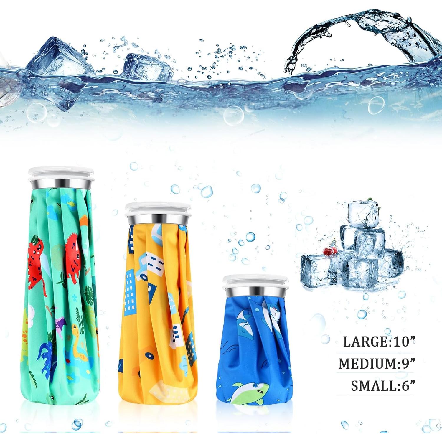 Bolsa de Hielo Reutilizable Shihanee 3 Pcs 15-23 cm Multicolor