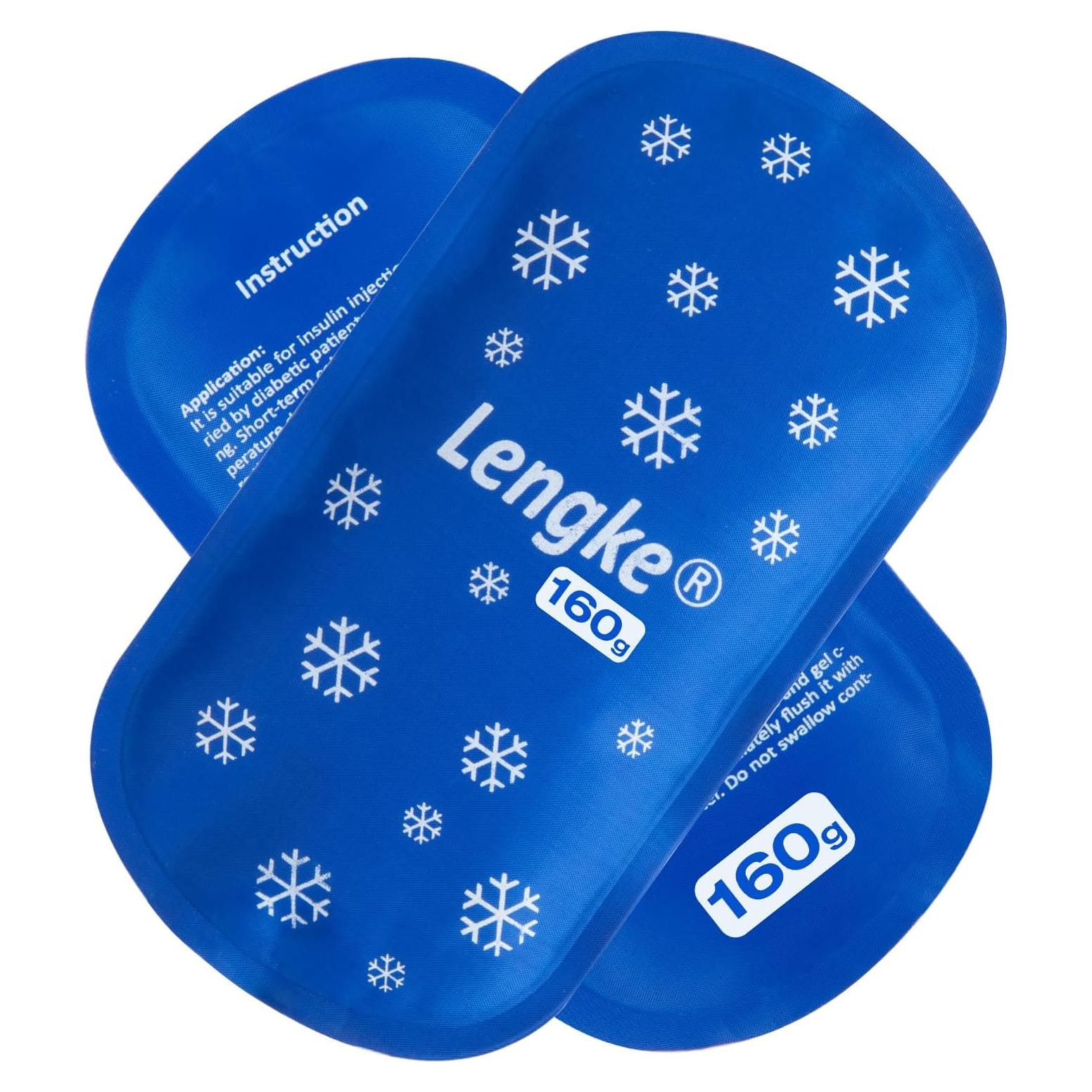 Paquete de Hielo Reutilizable LENGKE 2 Pcs 160g para Insulina